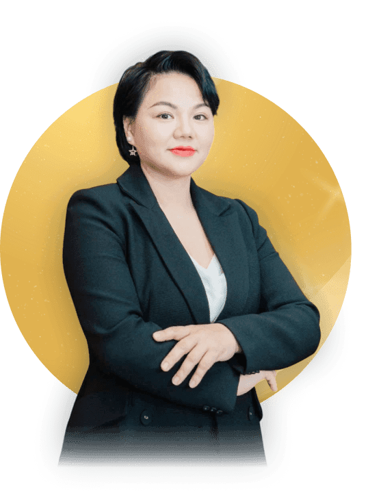 Bà Vũ Hà Thu - Chủ tịch HĐTV Victory Holdings Việt Nam
