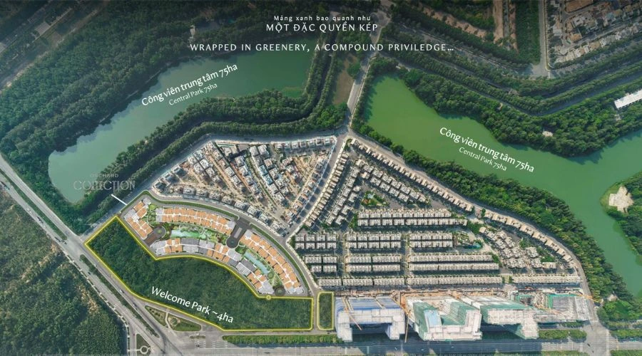 welcome park sycamore orchard collection công viên 4ha Bình Dương
