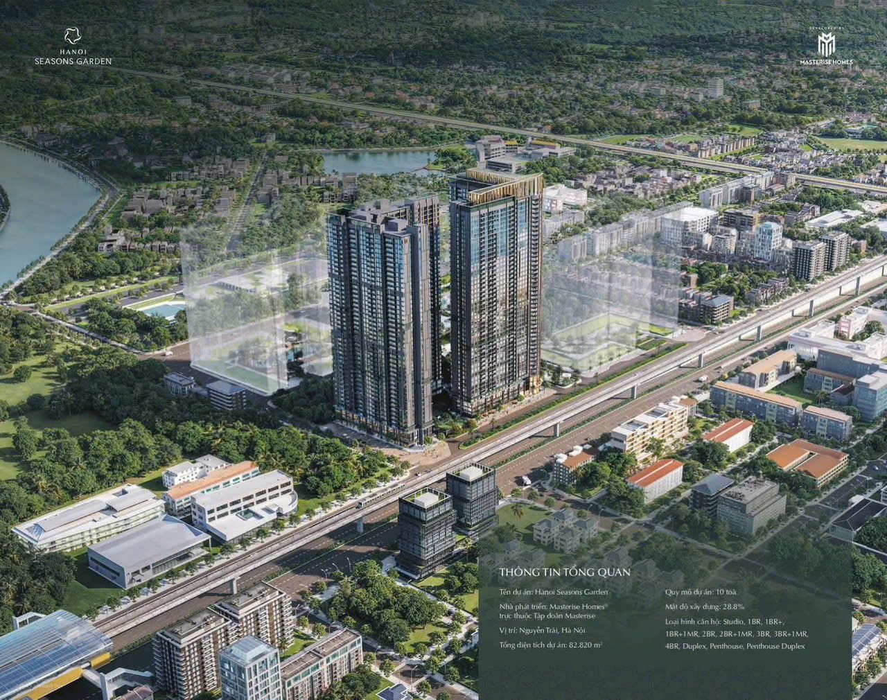 Lumiere Hanoi Seasons Garden (tên thương mại: Masteri Cao Xà Lá) tổng quan